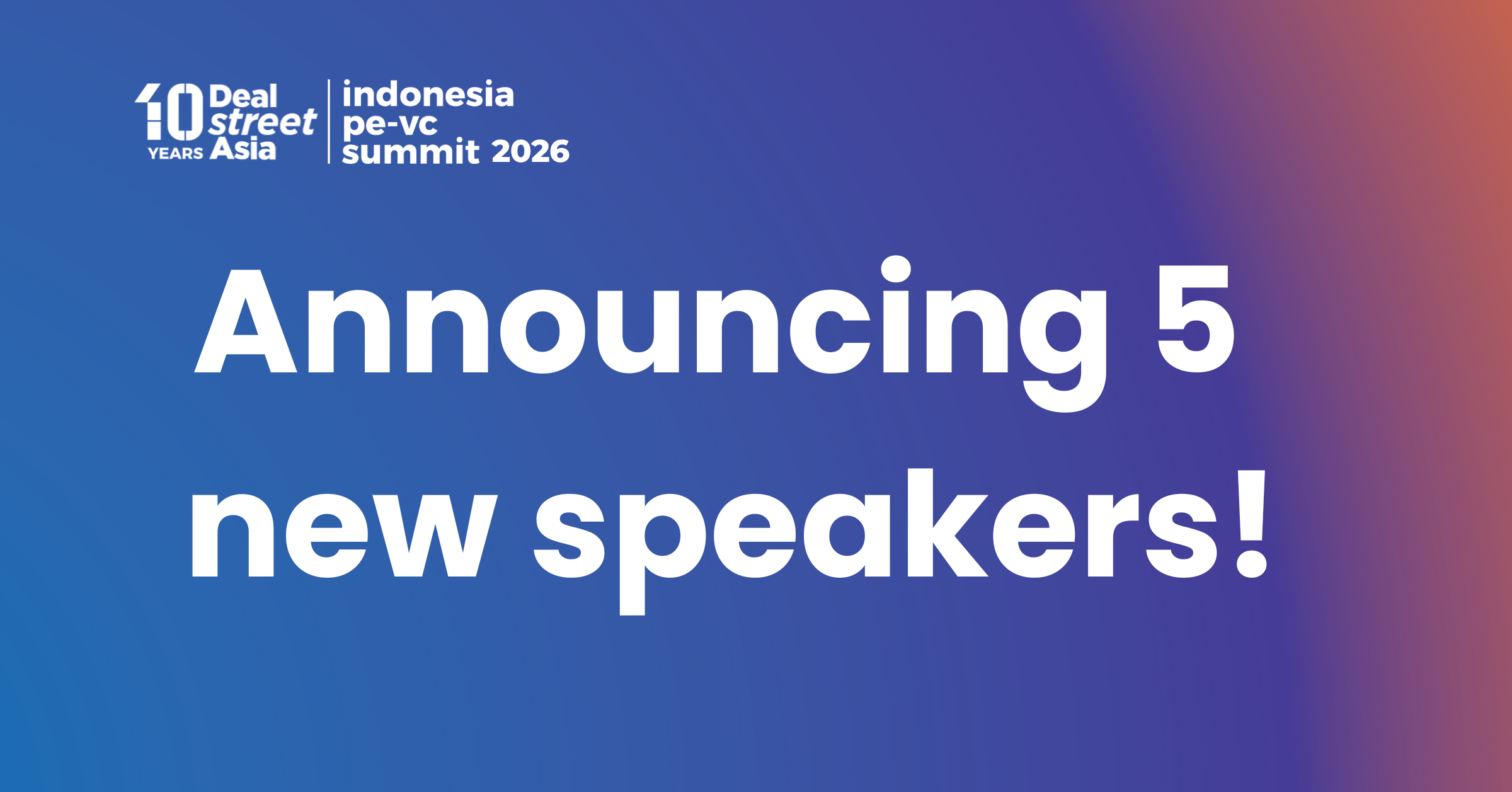 Join Us to Hear from Senior Leaders at Ares, BNI Ventures & More