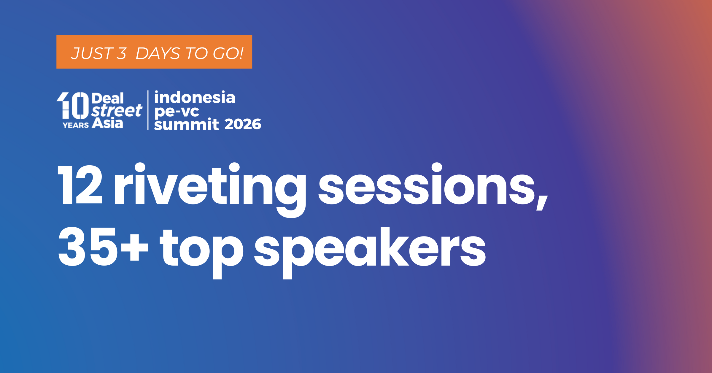 The Insights That Matter: Indonesia PE-VC Summit 2026